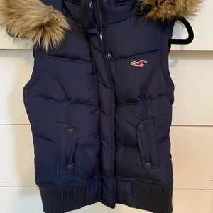Hollister Hooded Puffer Vest